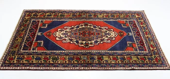 Vintage Turkish Taspinar Carpet - Image 4