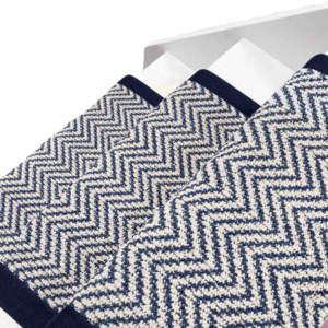 Nova Herringbone Navy Stair Carpet