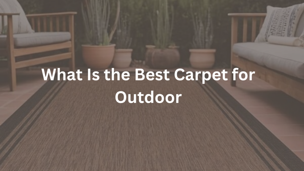 Best Carpet for Outdoor