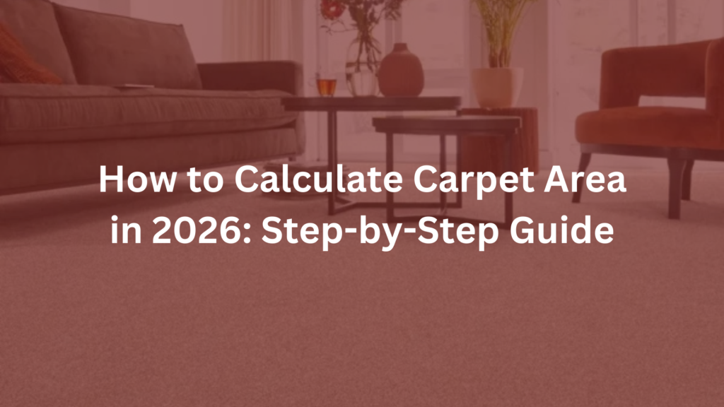 Calculate Carpet Area