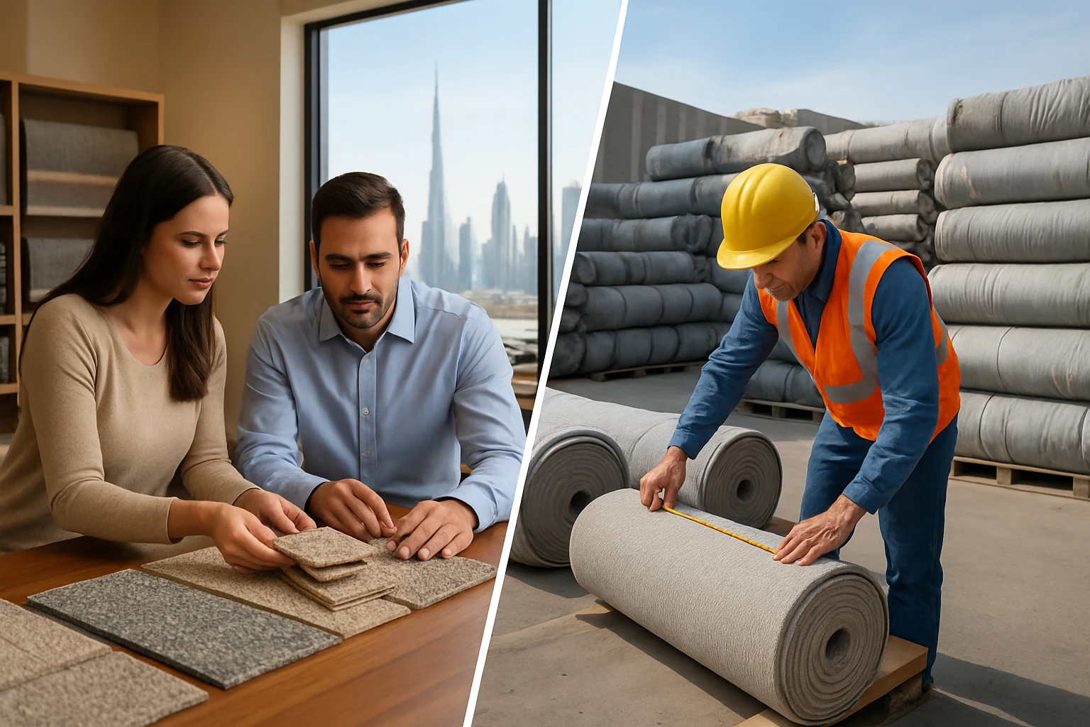 Carpet shop and supplier comparison