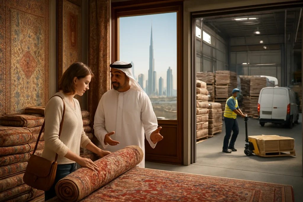 Carpet shop and supplier in Dubai
